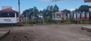 Parque central en la colonia Felipe Angeles